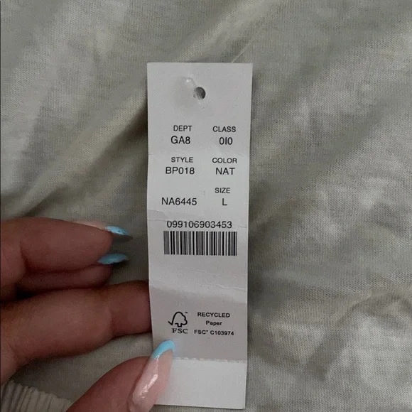 J. Crew Broken-in jersey puff-sleeve scoopneck top - Picture 4 of 6